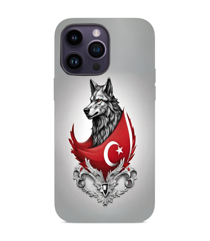Kurt Tasarım Türk Bayrak